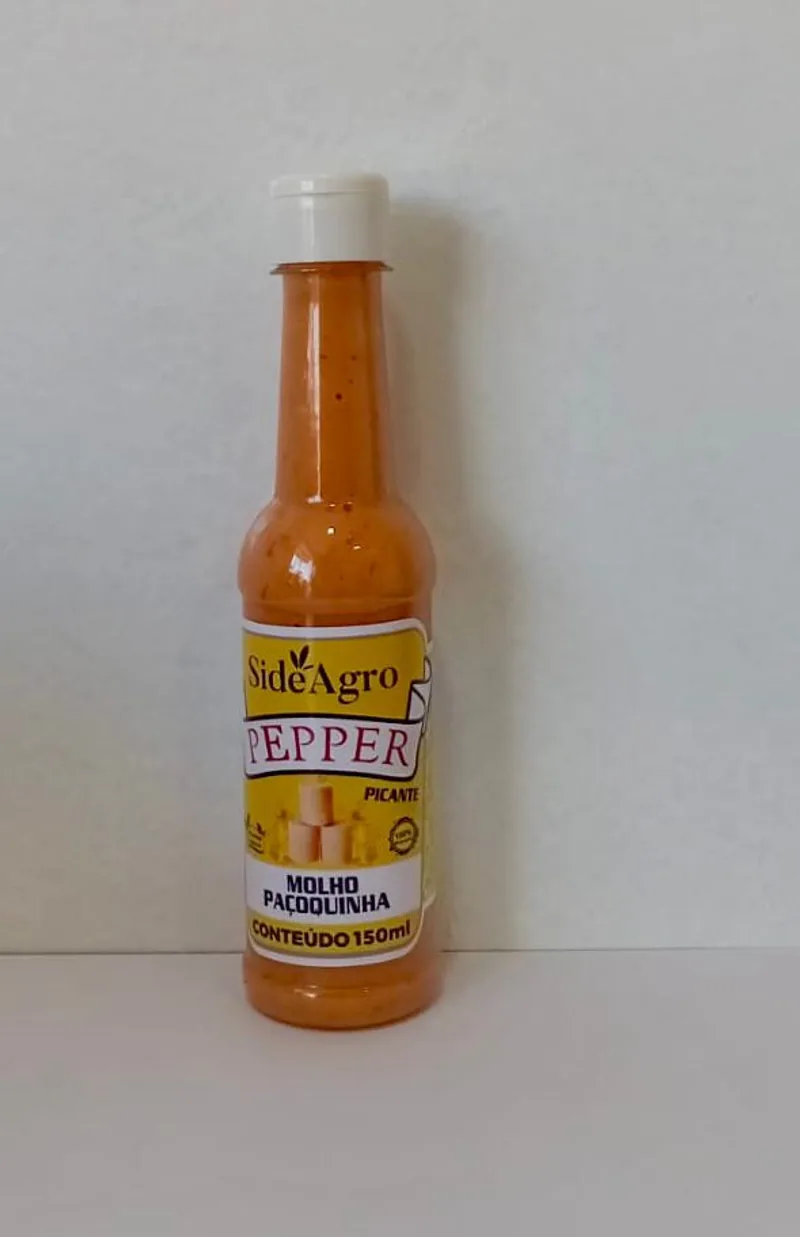 Molho de pimenta com paçoquinha SideAgro, 150 ml