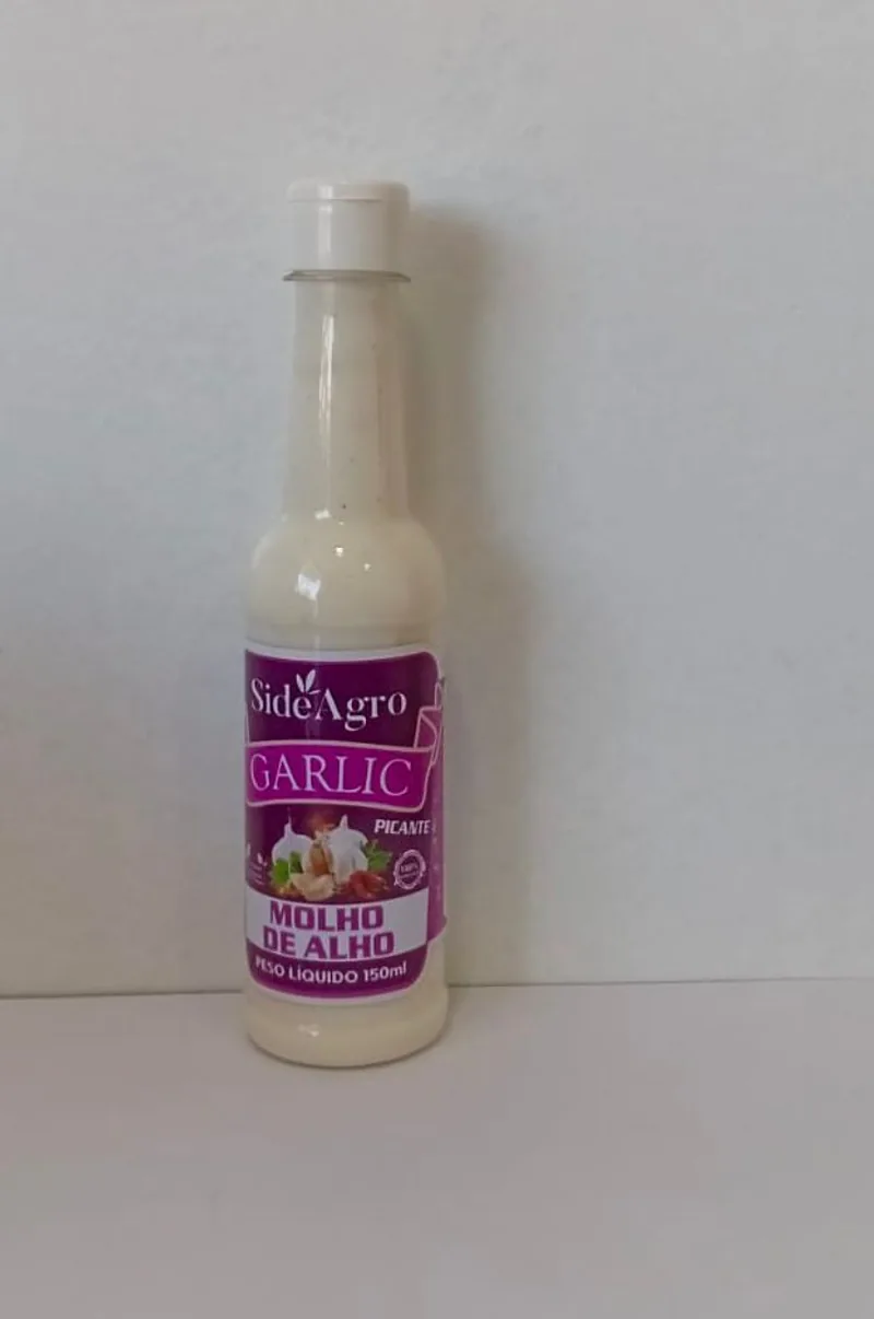 Molho de alho SideAgro, 150 ml