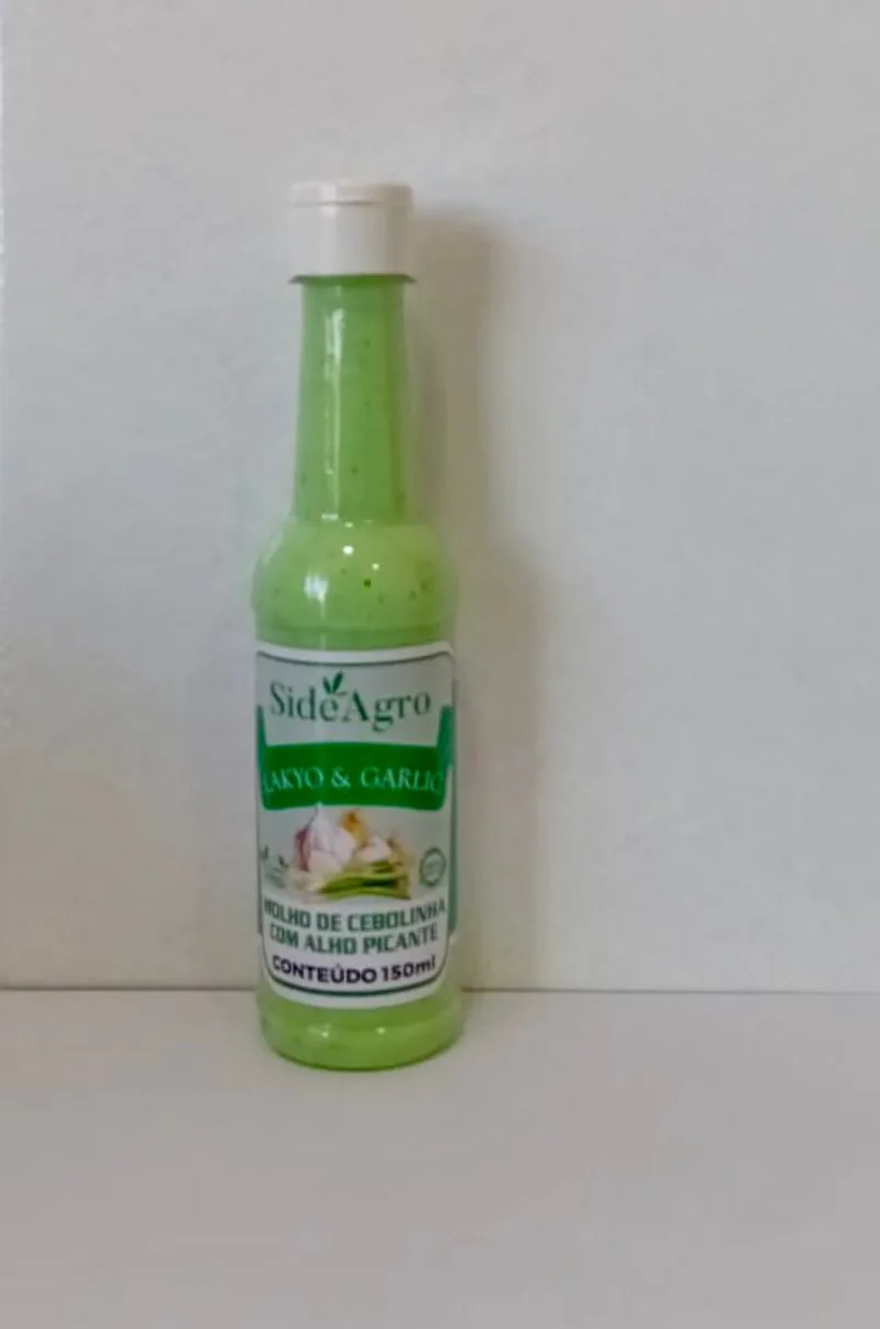 Molho de cebolinha com alho picante SideAgro, 150 ml