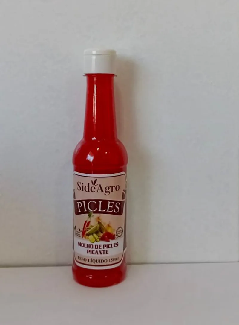 Molho de picles picante SideAgro, 150 ml