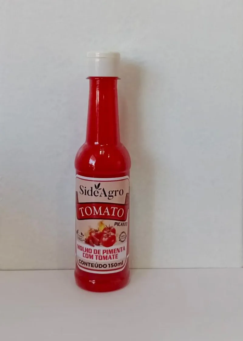 Molho de pimenta com tomate SideAgro, 150 ml