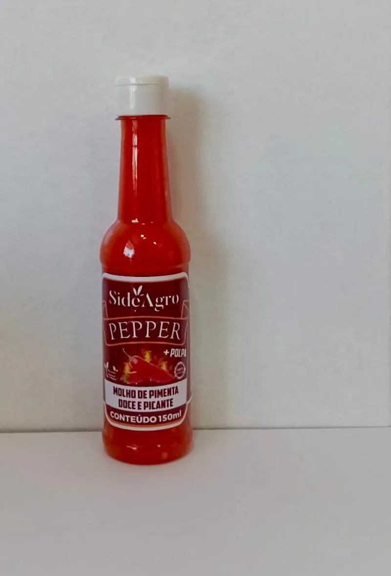 Molho de pimenta doce e picante SideAgro, 150 ml